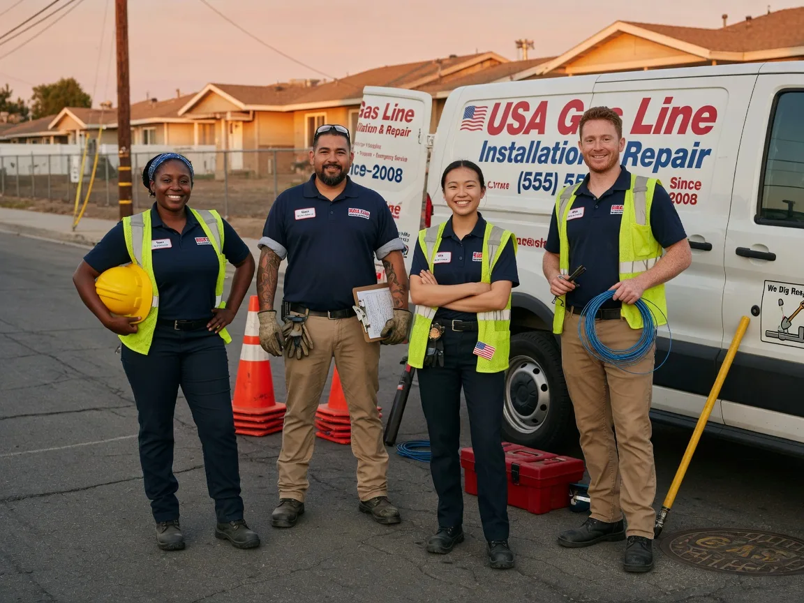 Gas Line Installation company in Columbus, ND